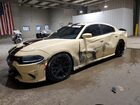 2017 Dodge Charger R Tan vin: 2C3CDXGJ0HH556720 Damage: Left Front Fender, Dent(S) W/ Paint Dmg, > 12 Inches
