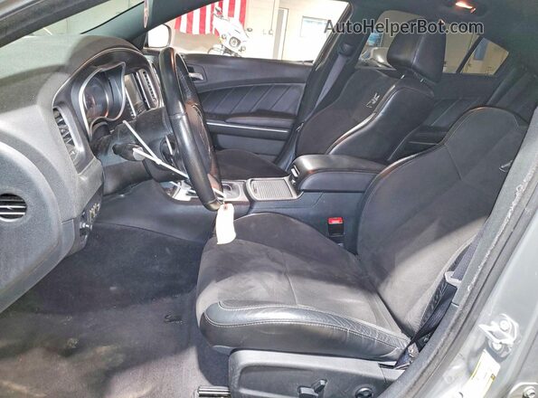 2C3CDXGJ0HH556720 2017 DODGE CHARGER Tan Вид салону спереду