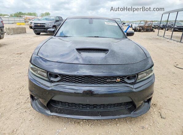 2C3CDXGJ0KH604613 2019 DODGE CHARGER Black Widok z przodu