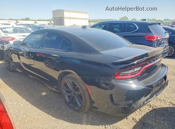 2C3CDXGJ0KH604613 2019 DODGE CHARGER Black Tył lewy
