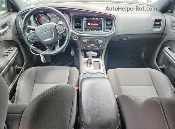 2C3CDXGJ0KH604613 2019 DODGE CHARGER Black Widok deski rozdzielczej