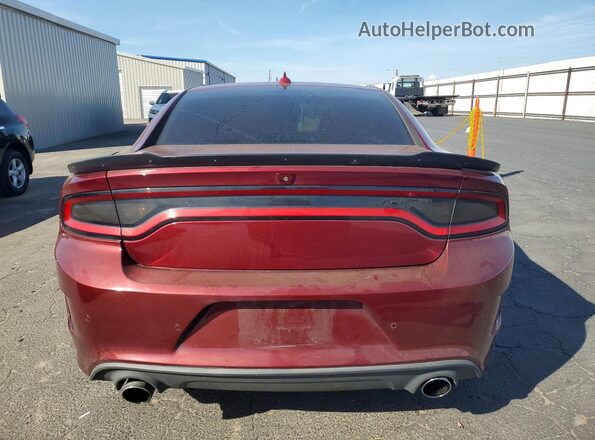 2C3CDXGJ0LH166659 2020 DODGE CHARGER Бордовый Вид сзади