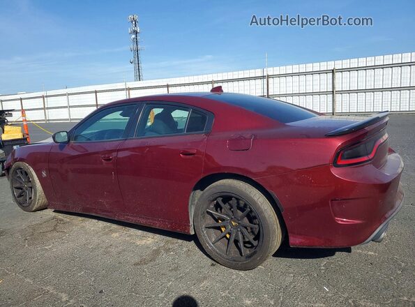2C3CDXGJ0LH166659 2020 DODGE CHARGER Бордовый Задняя левая четверть