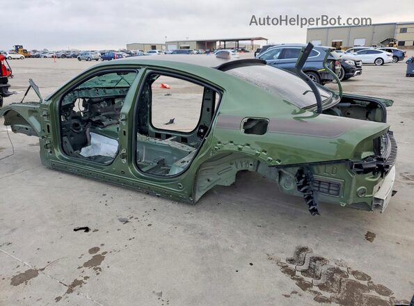 2C3CDXGJ1MH565131 2021 DODGE CHARGER Зеленый Задняя левая четверть