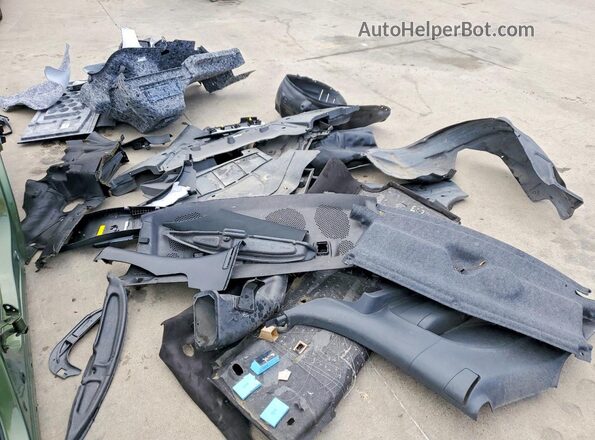 2C3CDXGJ1MH565131 2021 DODGE CHARGER Зеленый Вид подкапотного пространства
