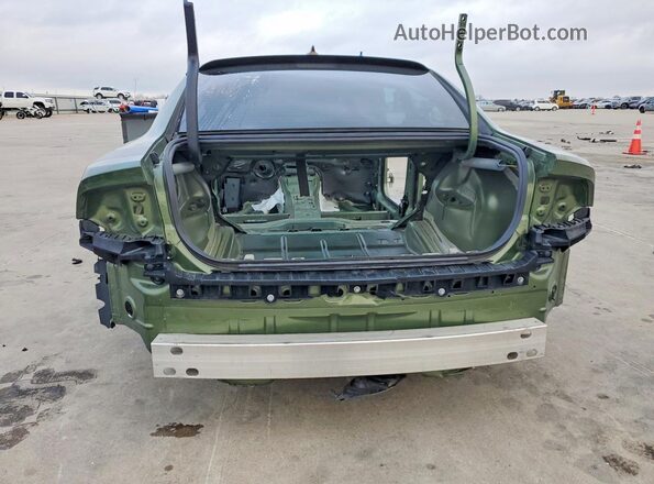 2C3CDXGJ1MH565131 2021 DODGE CHARGER Зеленый Вид сзади