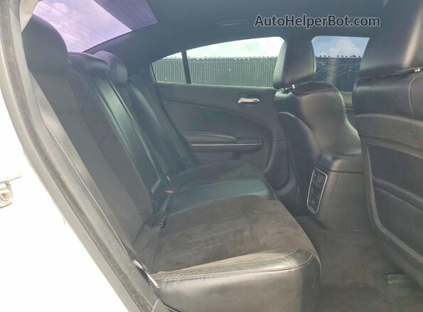 2C3CDXGJ2GH150288 2016 DODGE CHARGER White Rear seats view