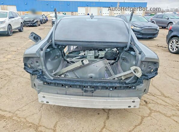 2C3CDXGJ2JH297458 2018 DODGE CHARGER Gray Vista trasera