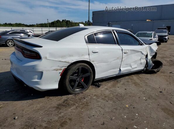 2C3CDXGJ2KH692418 2019 DODGE CHARGER White Trasero derecho