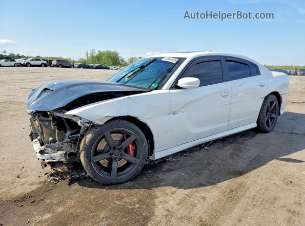 2C3CDXGJ2KH692418 2019 DODGE CHARGER White Vista tres cuartos delantera izquierda