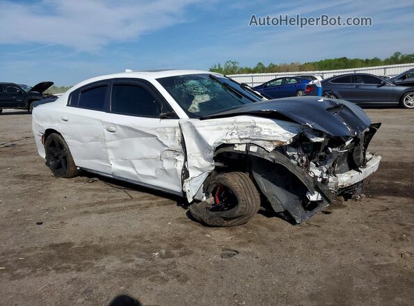 2C3CDXGJ2KH692418 2019 DODGE CHARGER White Delantero derecho