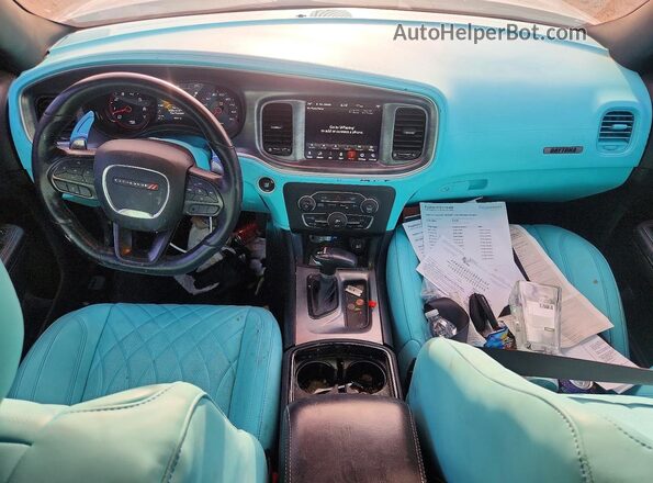 2C3CDXGJ2MH501485 2021 DODGE CHARGER Серебряный Вид панели приборов
