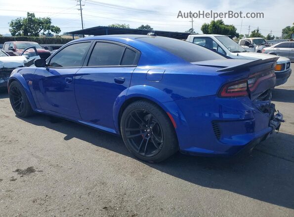 2C3CDXGJ2MH604275 2021 DODGE CHARGER Blue უკანა მარცხენა