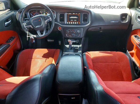 2C3CDXGJ3HH559451 2017 DODGE CHARGER Gray წინა პანელის ხედი
