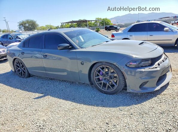 2C3CDXGJ3HH559451 2017 DODGE CHARGER Gray წინა მარჯვენა
