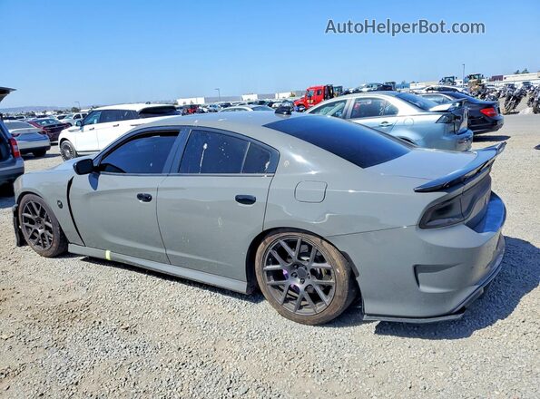 2C3CDXGJ3HH559451 2017 DODGE CHARGER Gray უკანა მარცხენა
