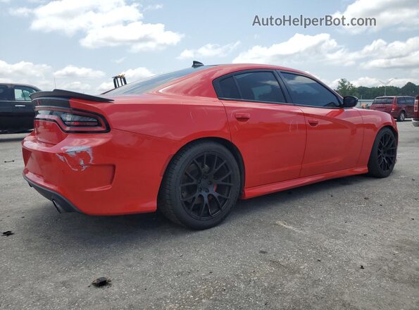 2C3CDXGJ3HH595706 2017 DODGE CHARGER Красный Задняя правая четверть