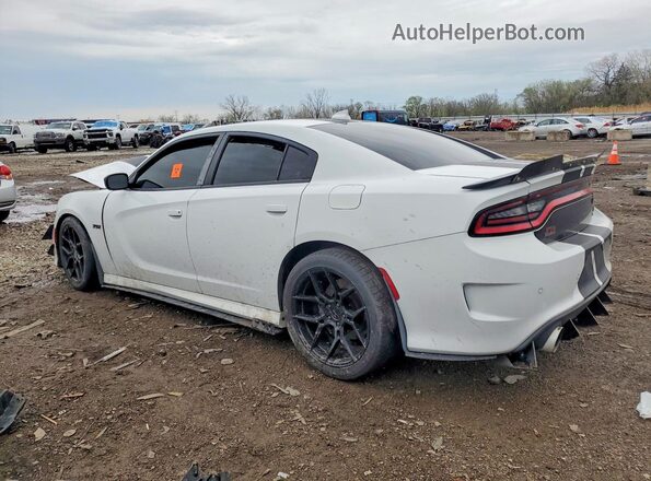 2C3CDXGJ3KH756630 2019 DODGE CHARGER White Задня ліва чверть