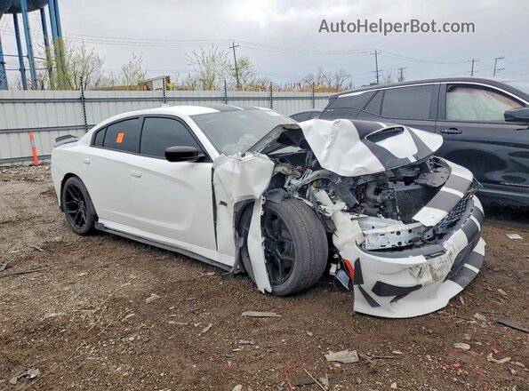 2C3CDXGJ3KH756630 2019 DODGE CHARGER White Передня права чверть
