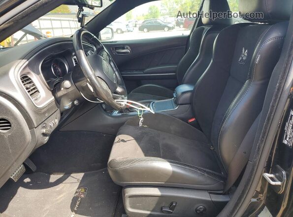 2C3CDXGJ3LH221525 2020 DODGE CHARGER Черный Вид салона спереди