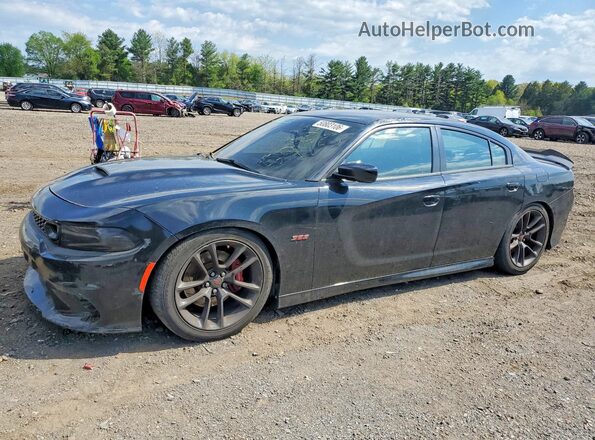 2C3CDXGJ3LH221525 2020 DODGE CHARGER Черный Передняя левая четверть