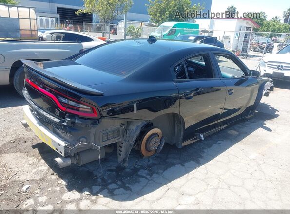 2C3CDXGJ3MH583405 2021 DODGE CHARGER Черный Задняя правая четверть