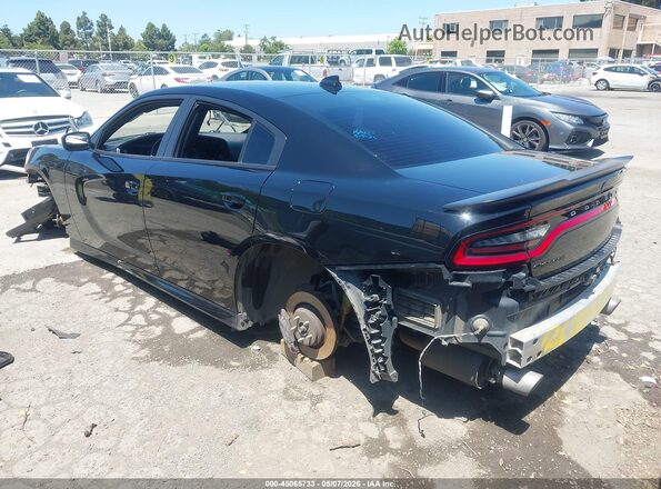 2C3CDXGJ3MH583405 2021 DODGE CHARGER Черный Задняя левая четверть
