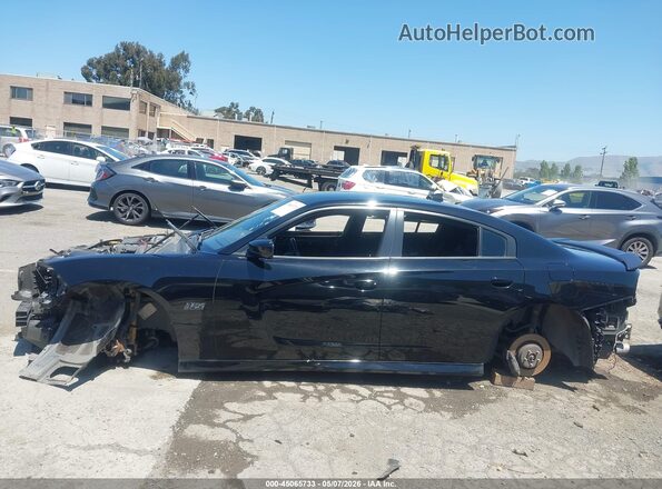 2C3CDXGJ3MH583405 2021 DODGE CHARGER Черный Вид задней части салона