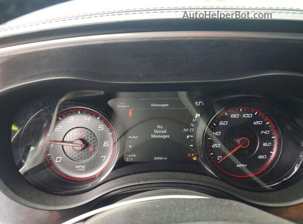 2C3CDXGJ3NH217140 2022 DODGE CHARGER Blue Vista del cuadro de instrumentos