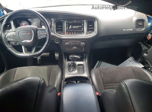 2C3CDXGJ3NH217140 2022 DODGE CHARGER Blue Vista del salpicadero