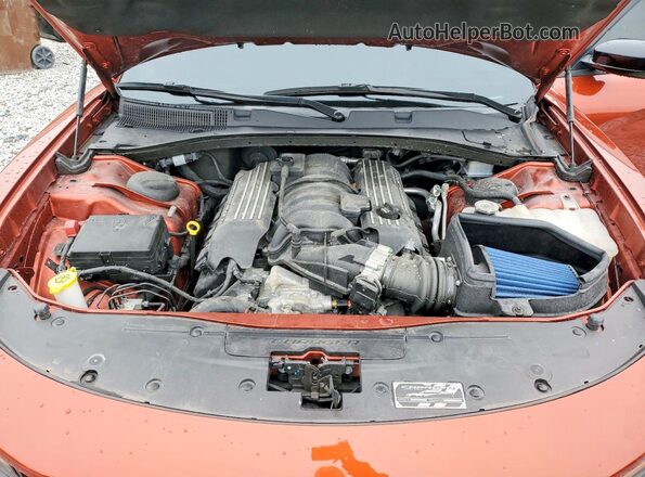 2C3CDXGJ3PH560534 2023 DODGE CHARGER Orange Vista interior trasera