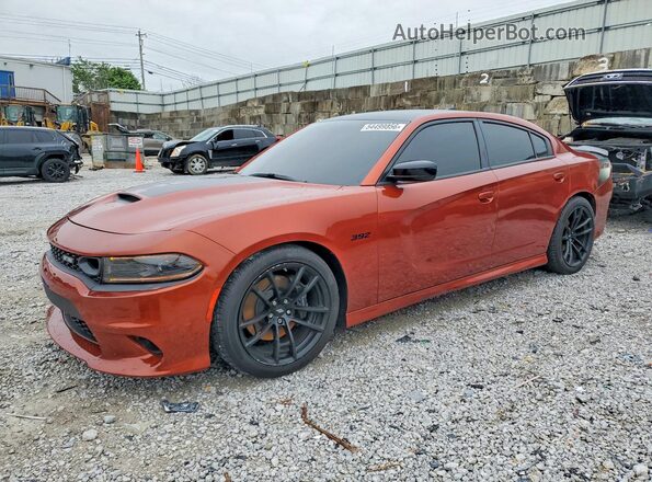 2C3CDXGJ3PH560534 2023 DODGE CHARGER Orange Vista tres cuartos delantera izquierda