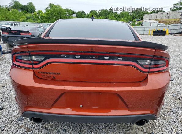2C3CDXGJ3PH560534 2023 DODGE CHARGER Orange Vista trasera
