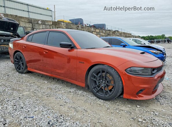 2C3CDXGJ3PH560534 2023 DODGE CHARGER Orange Delantero derecho
