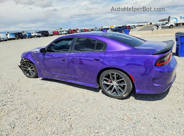 2C3CDXGJ4GH196981 2016 DODGE CHARGER Purple Rear left