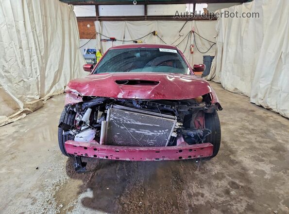 2C3CDXGJ4JH125920 2018 DODGE CHARGER Темно-бордовый Вид спереди