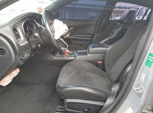 2C3CDXGJ4LH209089 2020 DODGE CHARGER Серый Вид салона спереди