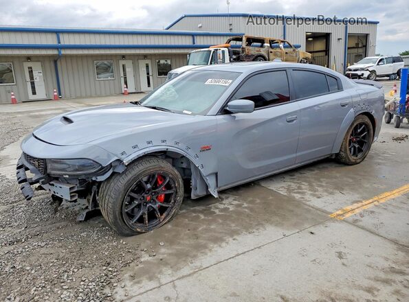 2C3CDXGJ4LH209089 2020 DODGE CHARGER Серый Передняя левая четверть