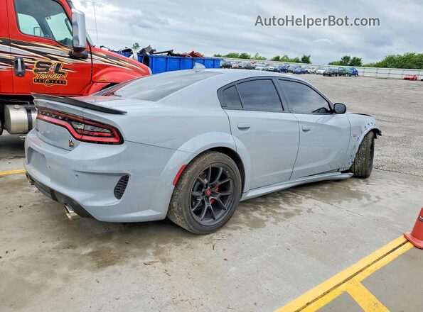 2C3CDXGJ4LH209089 2020 DODGE CHARGER Серый Задняя правая четверть
