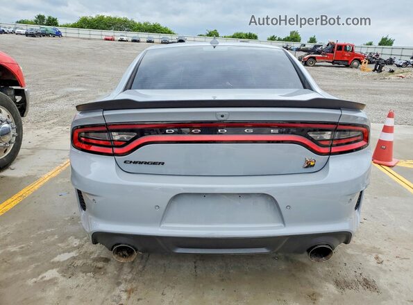 2C3CDXGJ4LH209089 2020 DODGE CHARGER Серый Вид сзади