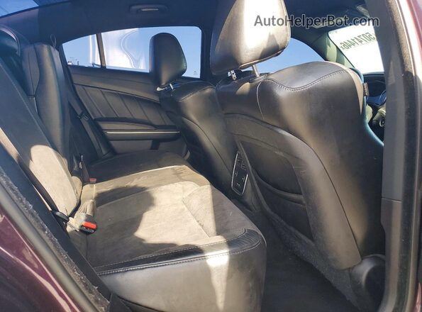 2C3CDXGJ4MH561171 2021 DODGE CHARGER Blue Rear seats view