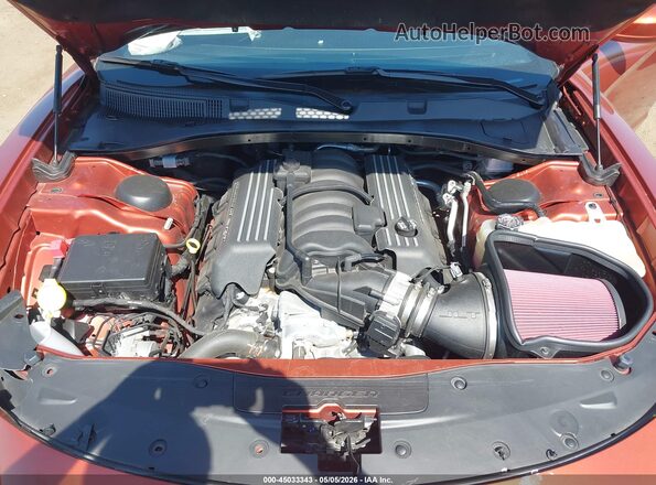 2C3CDXGJ4MH586149 2021 DODGE CHARGER Оранжевый Вид сзади