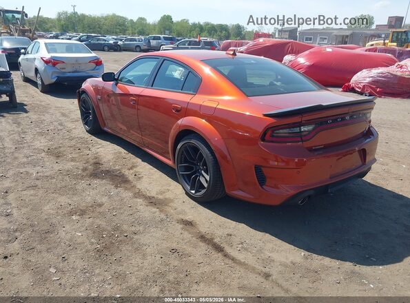 2C3CDXGJ4MH586149 2021 DODGE CHARGER Оранжевый Задняя левая четверть