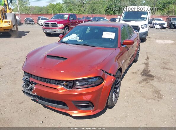 2C3CDXGJ4MH586149 2021 DODGE CHARGER Оранжевый 