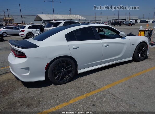 2C3CDXGJ4NH248509 2022 DODGE CHARGER Белый Задняя правая четверть