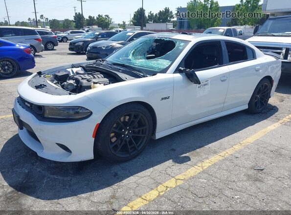 2C3CDXGJ4NH248509 2022 DODGE CHARGER Белый Передняя левая четверть