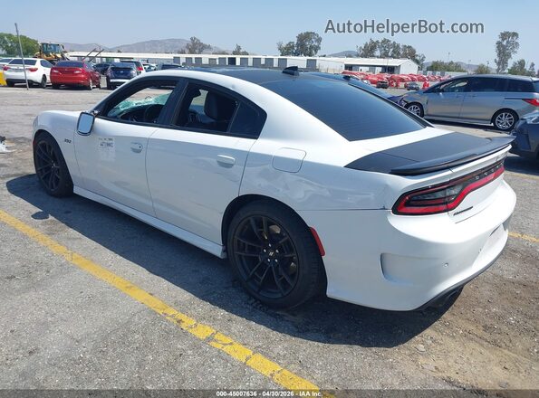 2C3CDXGJ4NH248509 2022 DODGE CHARGER Белый Задняя левая четверть