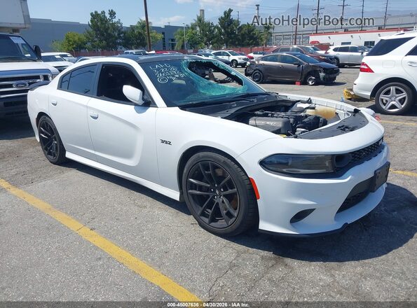 2C3CDXGJ4NH248509 2022 DODGE CHARGER Белый Передняя правая четверть