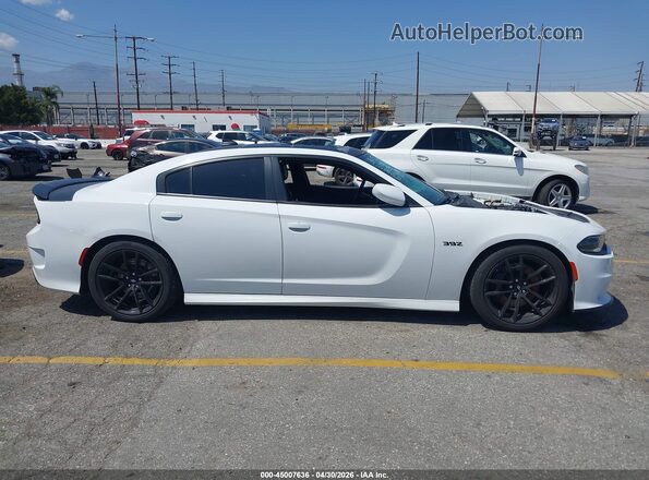 2C3CDXGJ4NH248509 2022 DODGE CHARGER Белый Вид задней части салона