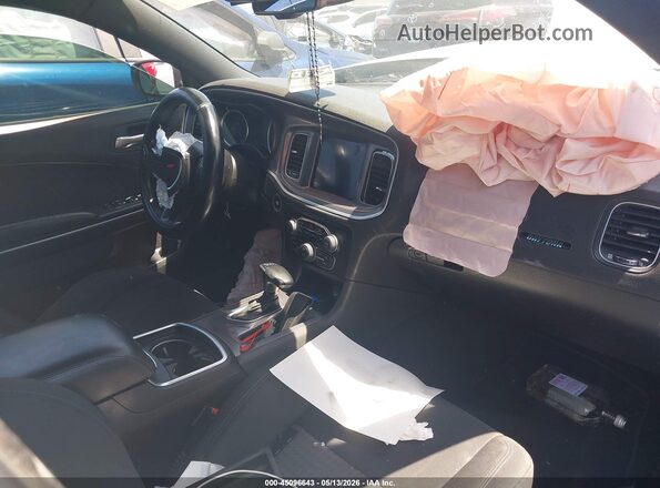2C3CDXGJ5KH576078 2019 DODGE CHARGER Gray წინა სალონის ხედი